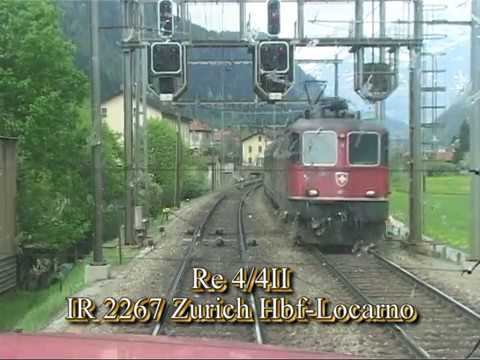 Ae 4/8 Churchill Chiasso - Basel SBB capitolo primo: Chiasso - Arth Goldau, parte 4/9