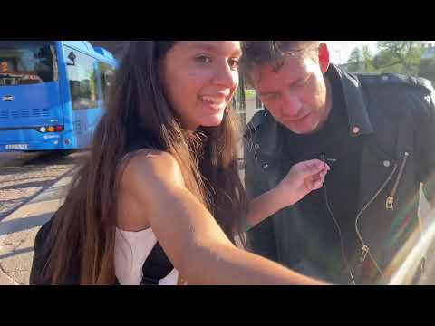 Man sprang efter henne som aldrig för!!! Knass