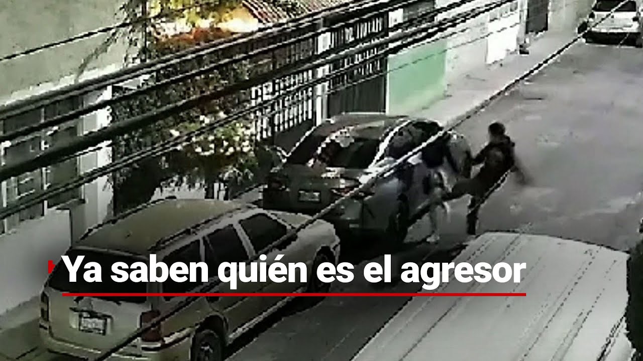 Un hombre agredió de manera cobarde a una joven, pateándola y luego dándole un puñetazo en la cara