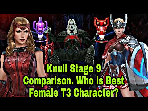 Scarlet Witch VS Sharon Comparison - Marvel Future Fight