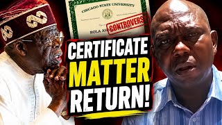 Download lagu TINUBU CERTIFICATE MATTER DON RETURN! KALU DROP BOMBSHELL! mp3