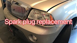 Spark Plug replacement 2005 Lincoln Aviator 4.6L