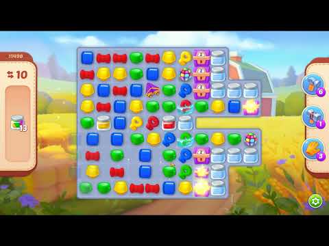 Homescapes Level 11498 No Boosters Gameplay #Bubunka