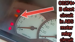 Reparación efectiva y code c0274 Toyota