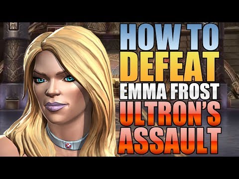 How To Defeat Emma Frost - Ultron’s Assault Variant Chapter 1.1 - Marvel Contest Of Champions