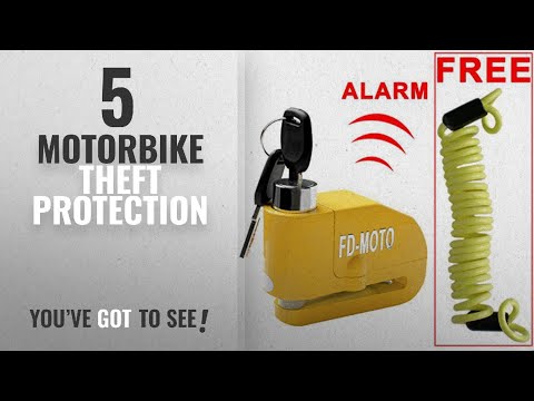 Top 10 Motorbike Theft Protection [2018]: FD-MOTO LK603 Aluminium Alloy Alarm Disc Lock Motorbike