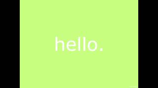 martin solveig and dragonette - hello (radio edit)