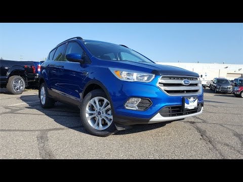 Blue 2017 Ford Escape SE FWD Review Prince George BC - Prince George Motors