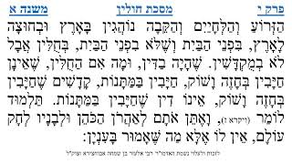 מסכת חולין פרק י משנה א