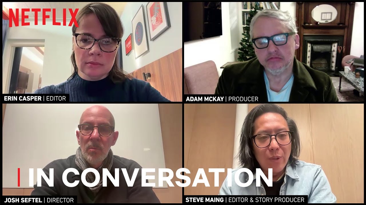 Adam McKay, Josh Seftel, Steve Maing and Erin Casper discuss ALL THE EMPTY ROOMS video thumbnail