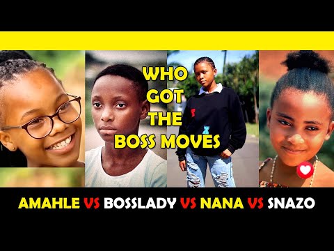 NANA ZWANE BOSSLADY AMAHLE SNAZO WHO GOT THE BOSS MOVES ATBS VS ATGS