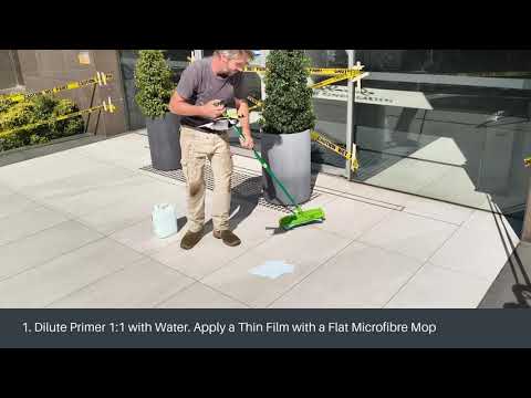 How To Apply Stellmann Clear Primer — Light & Dark Tile
