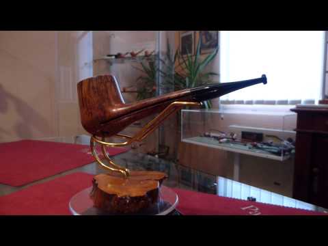 Briar pipe Paronelli duck freehand straight grain handmade -  eBay item number: 181388614453