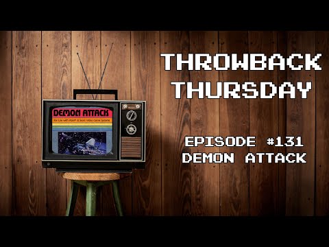 Demon Attack Atari 2600 Gameplay (Throwback Thursday - Episode 131)