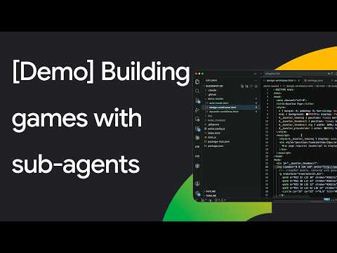 Video Thumbnail: How to design a game with Claude code on Gemini Agent Platform