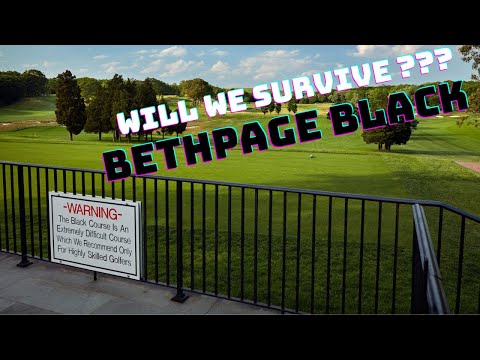 Playing a Top Ranked Public Course in America @Bethpage Black (Front 9)