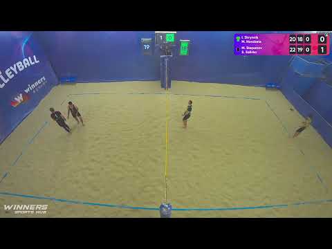 12:50 I. Skrynnik / M. Horobets - M. Stepanov / S. Zalizko 04.03.2023 | Winners Beach Volleyball