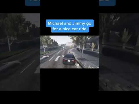 Michael And Jimmy Go For A Nice Car Ride #gtafunny #car #parsnip 324