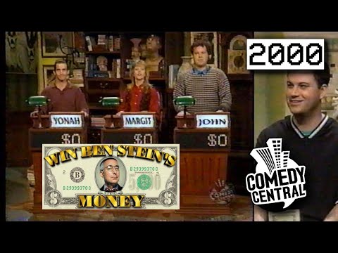 Win Ben Stein's Money Comedy Central w/ Jimmy Kimmel Yonah, Margit, John Full Ep & Commercials