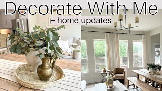 DECORATE WITH ME 2023 |  Spring Home Decor Updates | Spring Decorate with me ✨