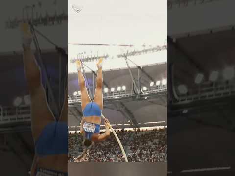 Elisa Molinarolo _ beautiful Pole vaulter _ Championship #shorts #viral