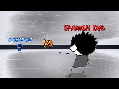 English Dub VS Spanish Dub prt 2 (anime)