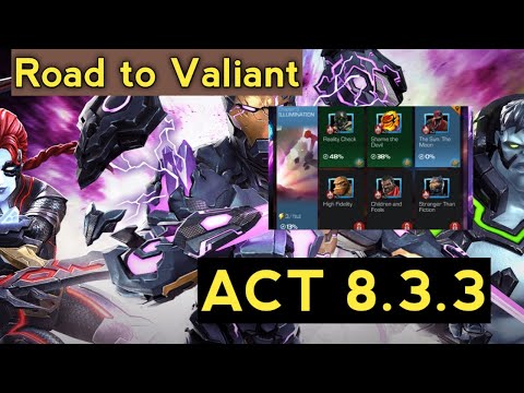 Road to Valiant Story Quest 8.3.3 Easy Completion | Boss Cheese | MCOC | Marvel Contest of Champions