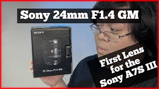 Sony 24mm f1.4 GM Unboxing