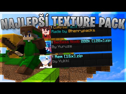 This is the BEST BedWars TEXTURE PACK IN THE WORLD!!!  |  Minecraft PvP #14 |  Baddley