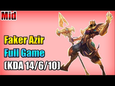SKT T1 Faker - Azir vs Leblanc - Mid - Full Game (May 04, 2015)