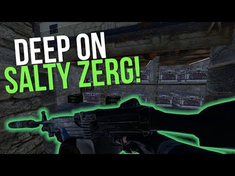 Rust - GOING DEEP on a SALTY ZERG for ALL THEIR LOOT! (Part 1/3)