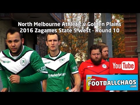 2016 State 5 W Rd 10 - North Melbourne Athletic v Golden Plains
