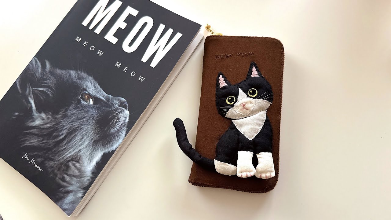 🔴3/24｜猫のスマホケース④もう完成