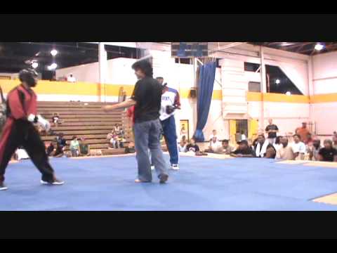 Brian Burgan vs Willie Hicks men's sparring Great Lakes ProAm