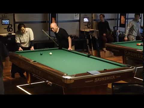 Antonio Lining throws a cue ball 2
