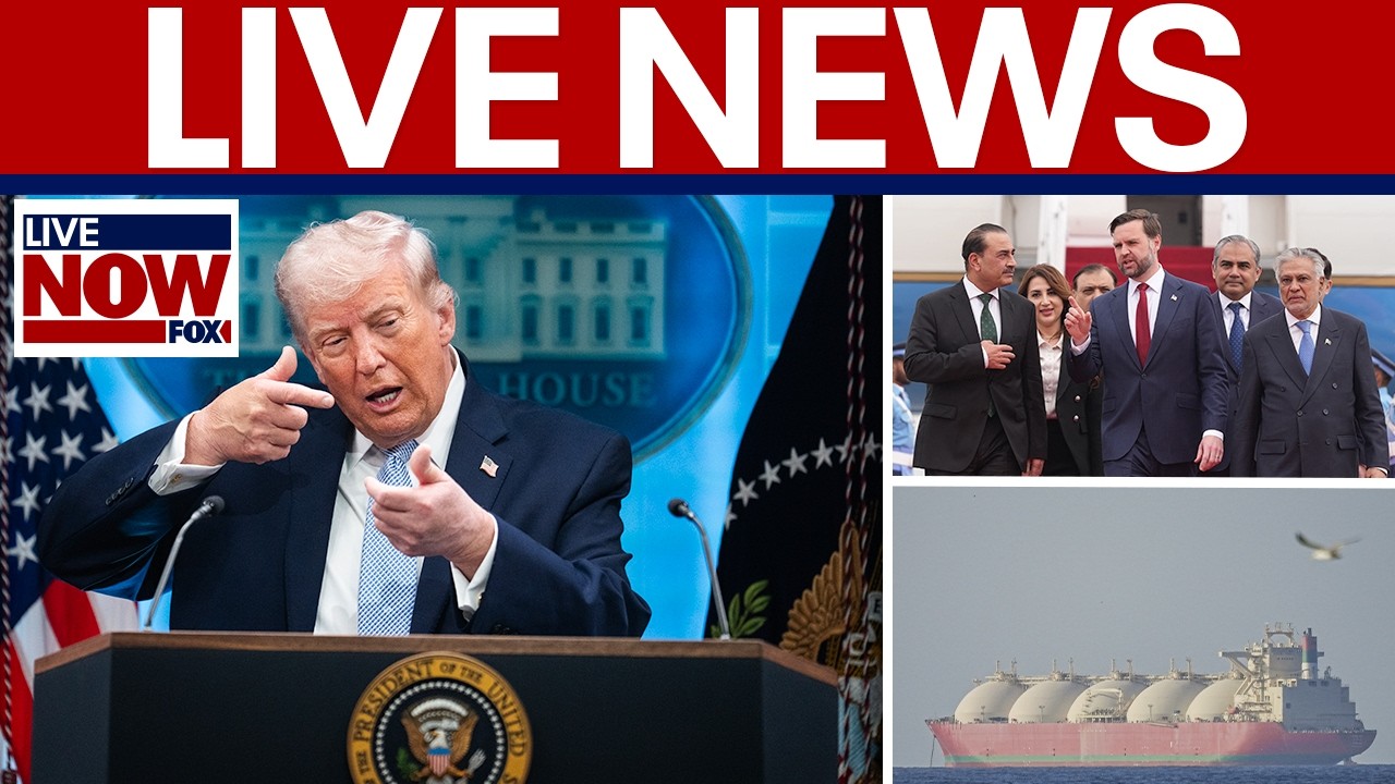 LIVE: Trump Operation Epic Fury, Vance Iran peace talks in Pakistan, Strait of Hormuz, Artemis recap