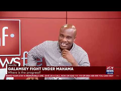 War on Galamsey: Bernard Bediako Baidoo and Miracles Aboagye clash in heated exchange
