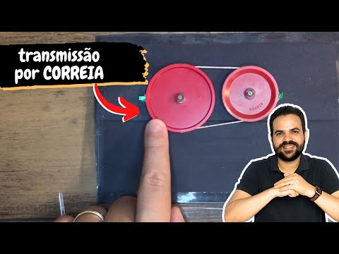 Movimento Circular | Transmissão por correia, transmissão por contato e transmissão por eixo
