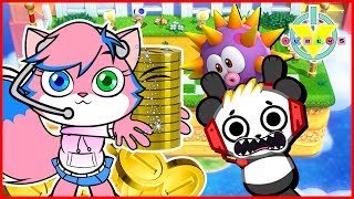 Mario Party 10 Cliff Challenge Let's Play with VTubers Combo Panda Vs Alpha Lexa