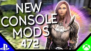 Skyrim Special Edition: ▶️5 BRAND NEW CONSOLE MODS◀️ #472 (PS4/XB1)