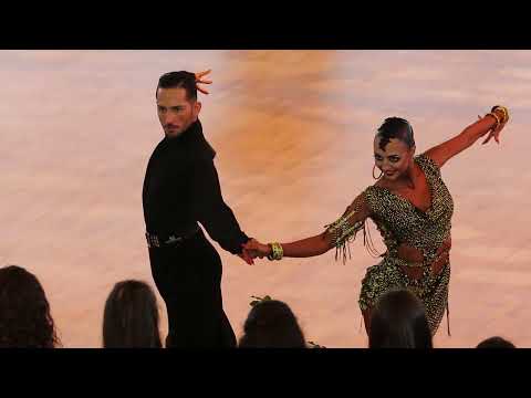 DAVID DIAZ FALCON Y DENISE BECCARI.CHACHA.WDSF WORLD GAMES QUALIFIER LATIN FENE