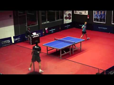 Dorde Borcic - Xavi Peral (Spanish Table Tennis Superdivision 2015/16) Set 3 of 3