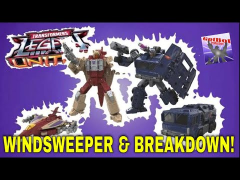 Transformers Legacy United Prime Breakdown and Windsweeper - GotBot True Review NUMBER 1190