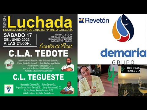 DIRECTO |  17-06-23  CL.  A. TEDOTE - CL. TEGUESTE-CUARTOS DE FINAL-LIGA DISA GOBIERNO CANARIAS 1ª