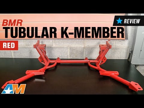 2005-2014 Mustang BMR Tubular K-Member - Standard Motor Mounts - Red Review