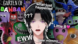 Zeal ginjoka in horror game be like 😟😯🙄☹️🙂 Garten of Banban Funny Moments Highlights Nijisanji EN 