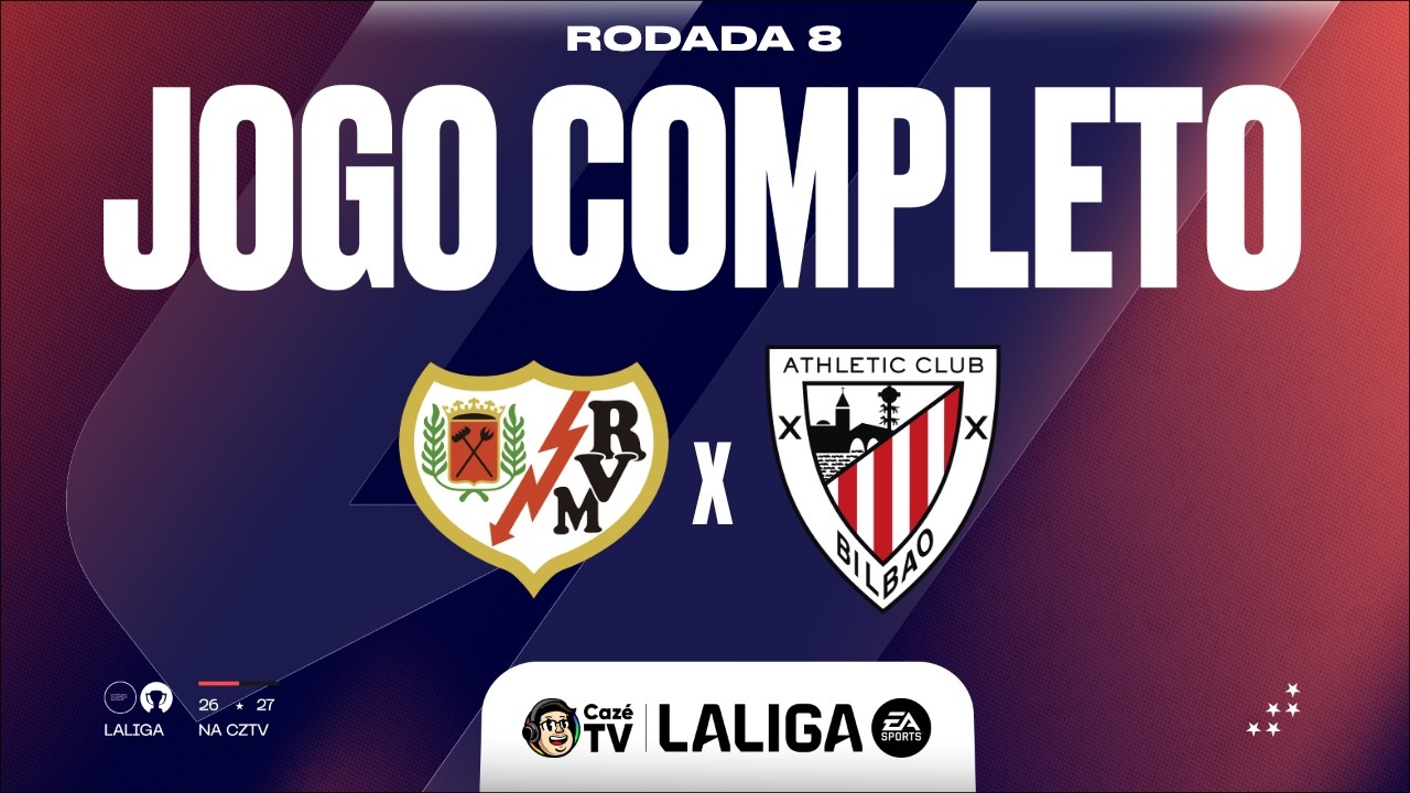 JOGO COMPLETO: RAYO VALLECANO X ATHLETIC BILBAO | LALIGA 26/27 | 8ª RODADA