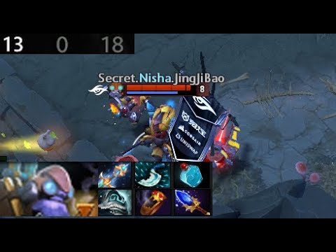 Nisha - Tinker | OG vs Team Secret  (game 2) Playoff| The International 2021