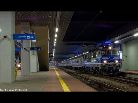 [PKP Intercity] EP09-024 z TLK Piast i dwoma zmodernizowanymi wagonami sypialnymi | Poznań Gł.