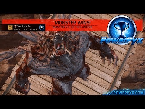 Evolve - Teacher's Pet Trophy / Achievement Guide (Monster Tutorial Gold Medal Walkthrough)
